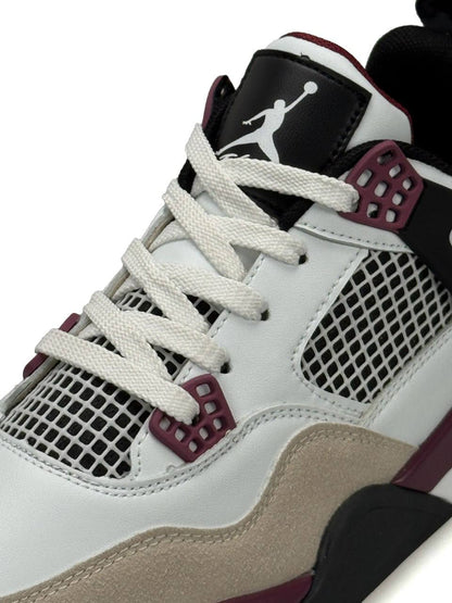 Nike Air Jordan 4 Retro PSG White Burgundy Black