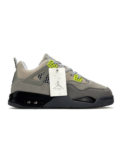 Nike Air Jordan 4 Retro SE Grey Beige Neon