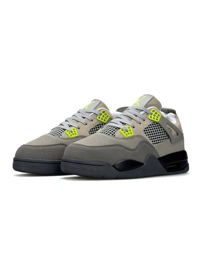 Nike Air Jordan 4 Retro SE Grey Beige Neon