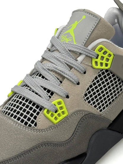 Nike Air Jordan 4 Retro SE Grey Beige Neon