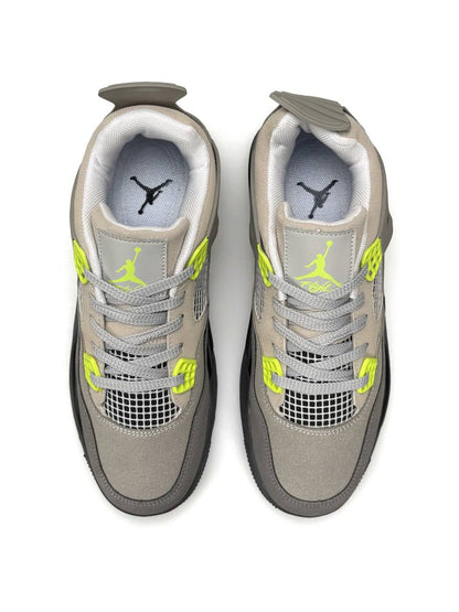 Nike Air Jordan 4 Retro SE Grey Beige Neon