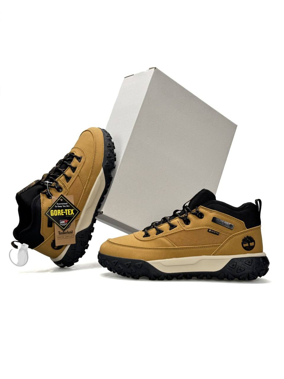 Timberland GreenStride Motion 6 GTX Gore-Tex Honey Mustard Black