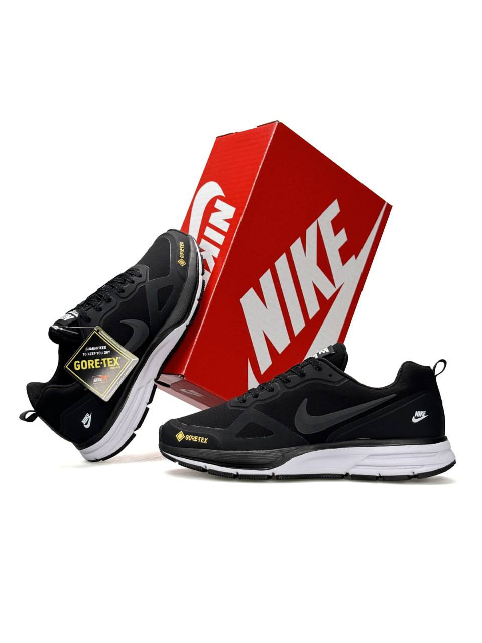 Nike Air Relentless 26 GTX Gore-Tex Black White