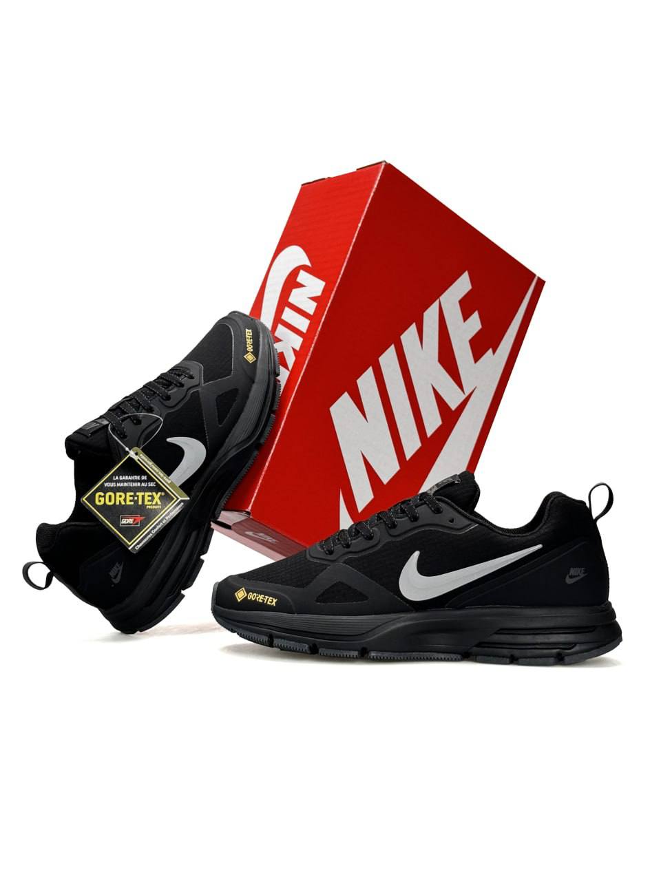 Nike Air Relentless 26 GTX Gore-Tex Black Grey