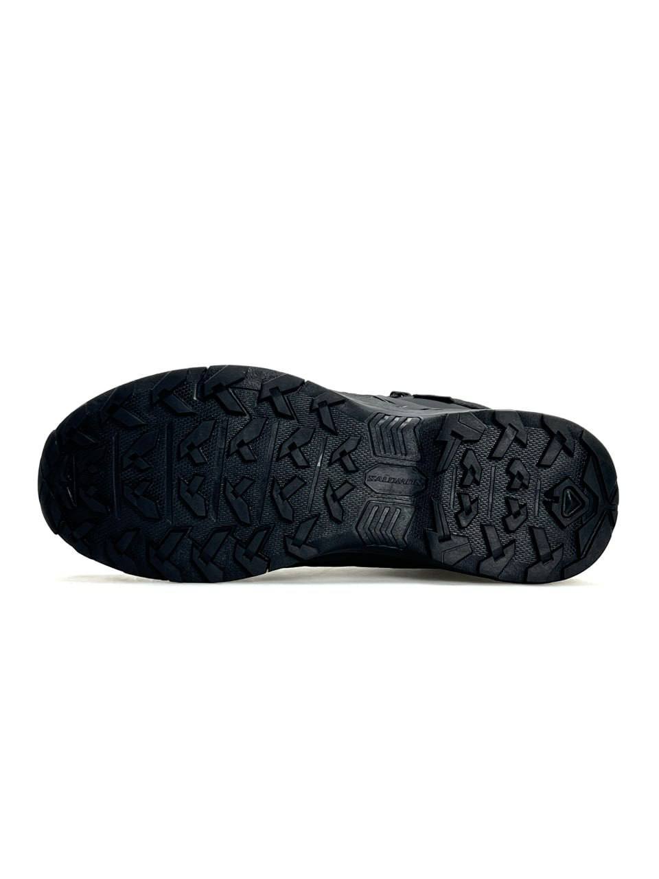 Salomon X Ultra 4 Mid Fur All Black