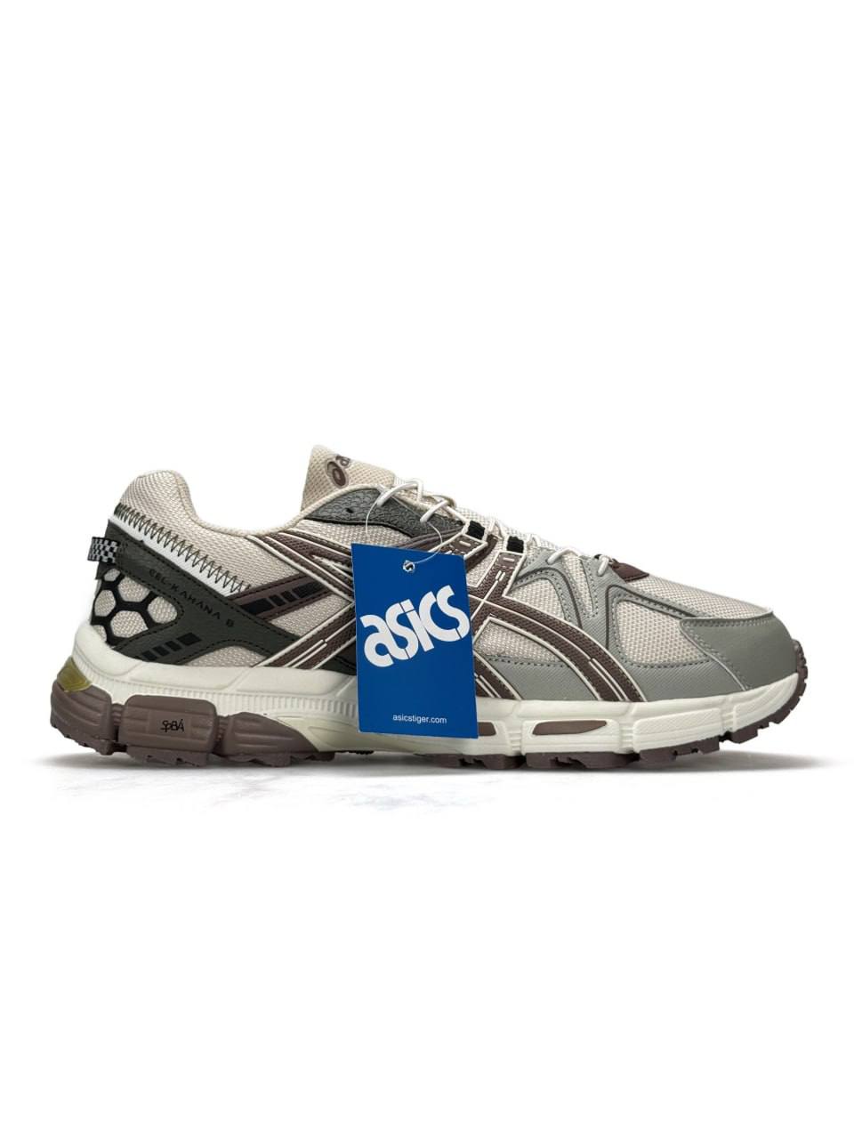 Asics Gel-Kahana 8 Big Size GTX Gore-Tex Beige Grey Brown