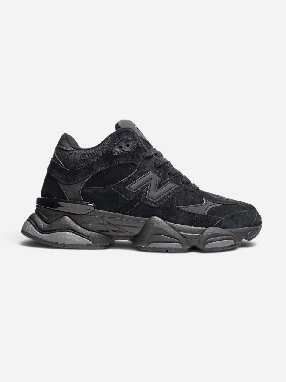 New Balance 9060 Black Beige Fur