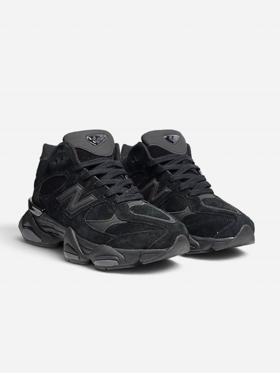 New Balance 9060 Black Beige Fur