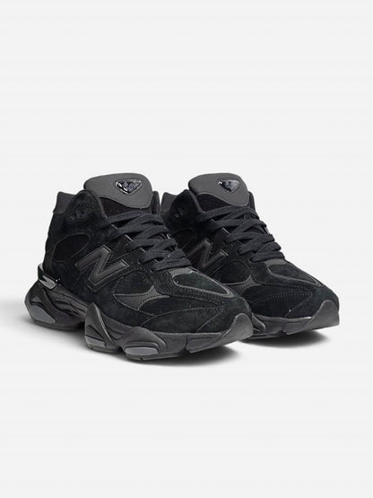 New Balance 9060 Black Beige Fur