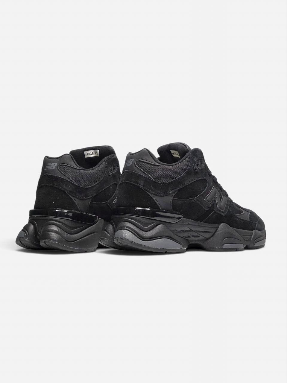 New Balance 9060 Black Beige Fur
