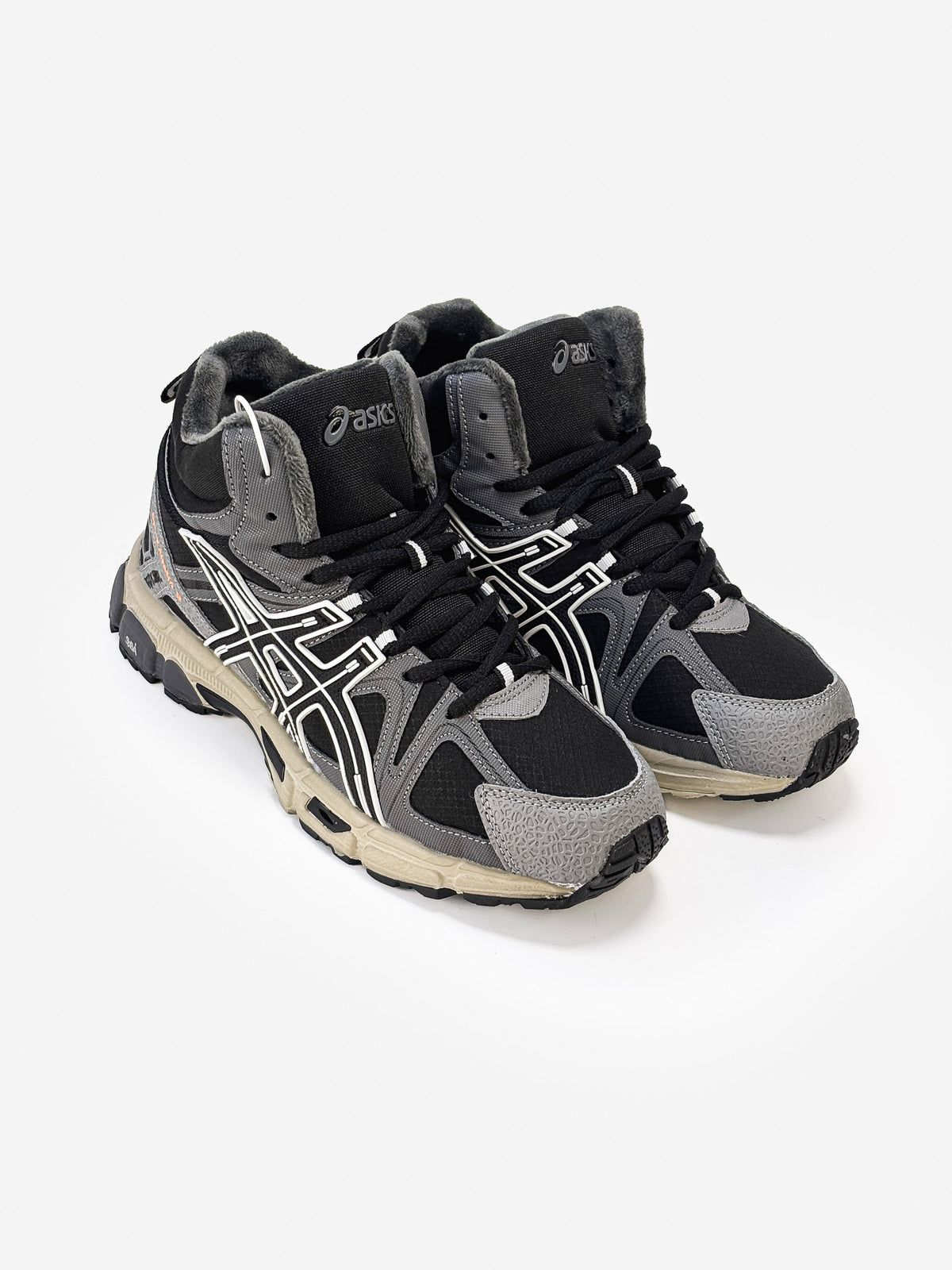 Asics Gel-Kahana 8 High Fur Grey Black