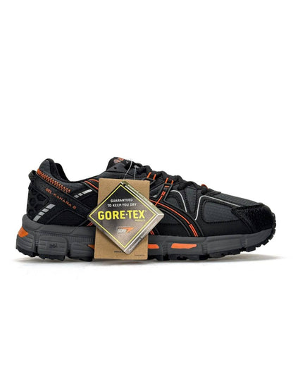 Asics Gel-Kahana 8 GTX Gore-Tex Grey Black Orange