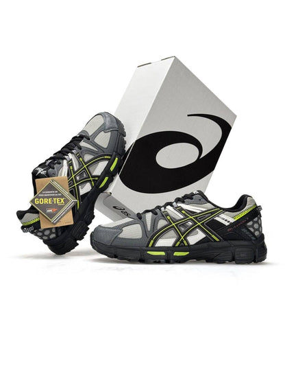 Asics Gel-Kahana 8 GTX Gore-Tex Grey Black Lime