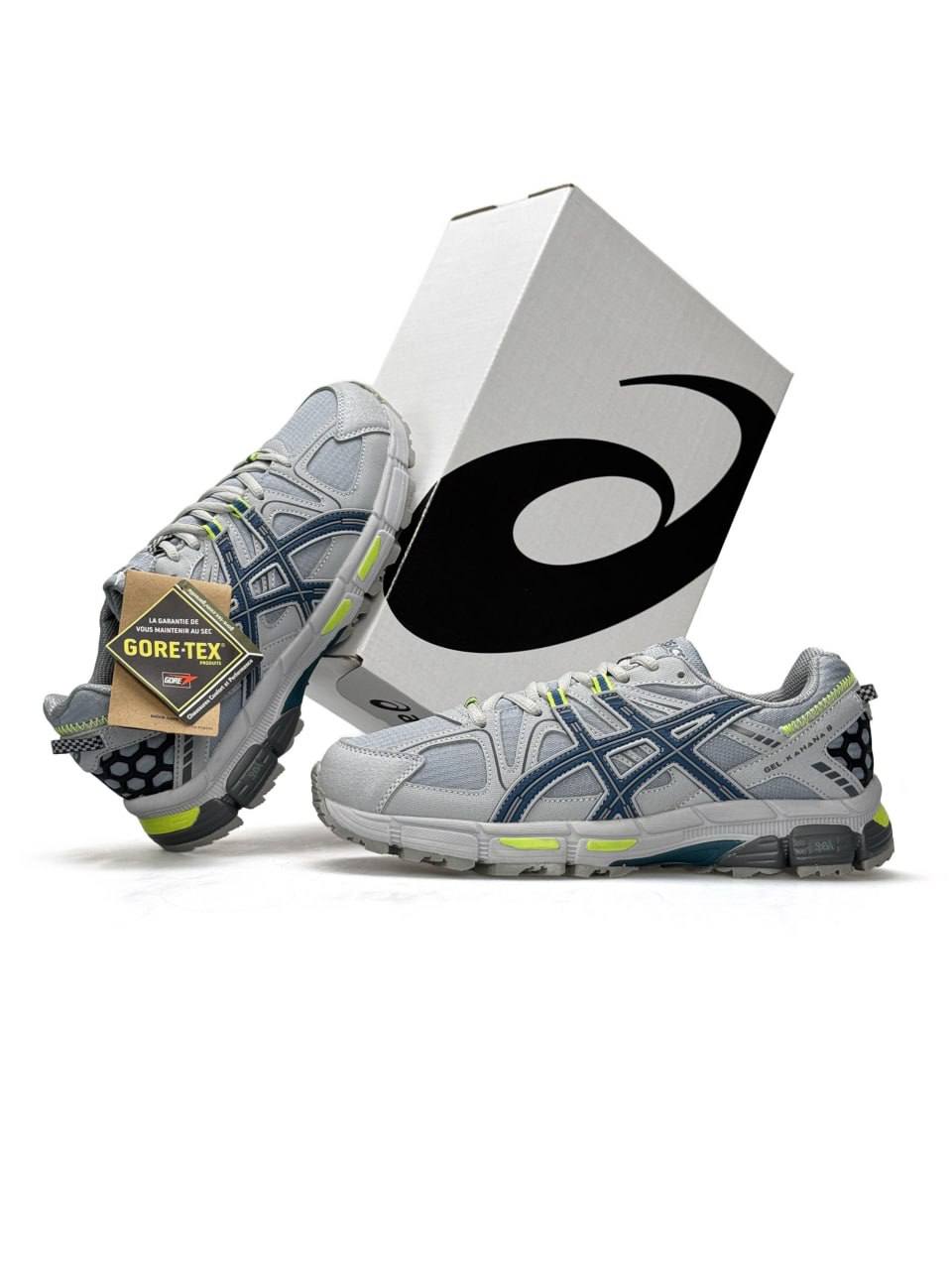Asics Gel-Kahana 8 GTX Gore-Tex Pale Grey Navy