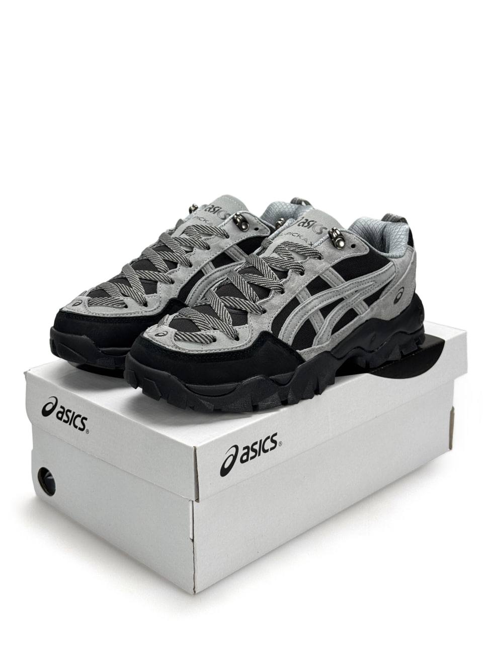 Asics Gel-Pickax GTX Gore-Tex Pale Grey Black