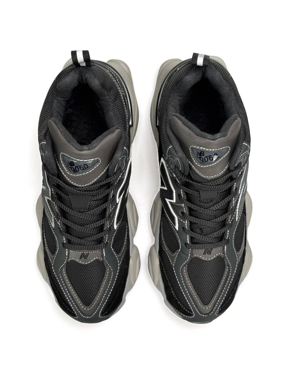 New Balance 9060 Fur Grey Black Beige