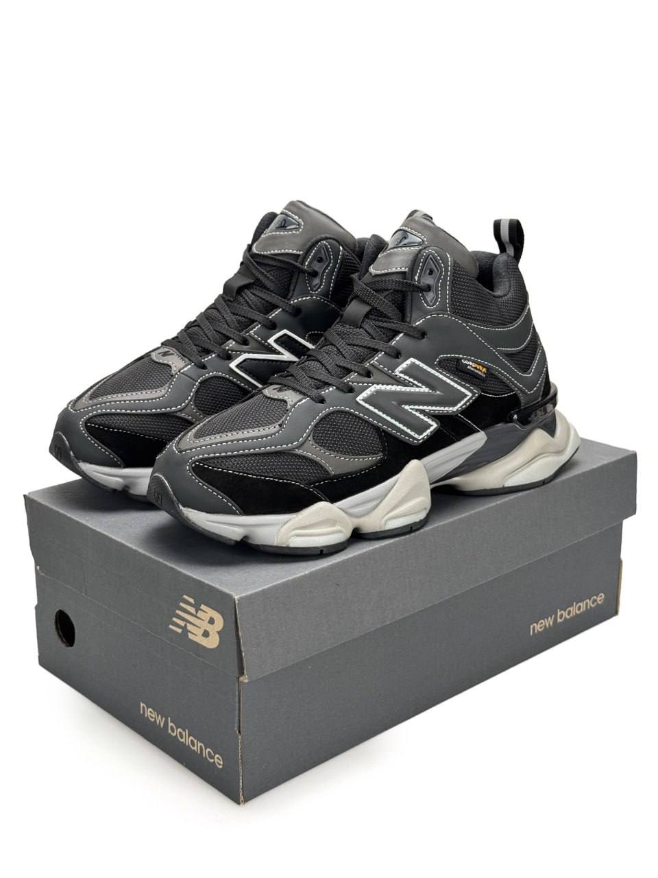 New Balance 9060 Fur Grey Black Beige