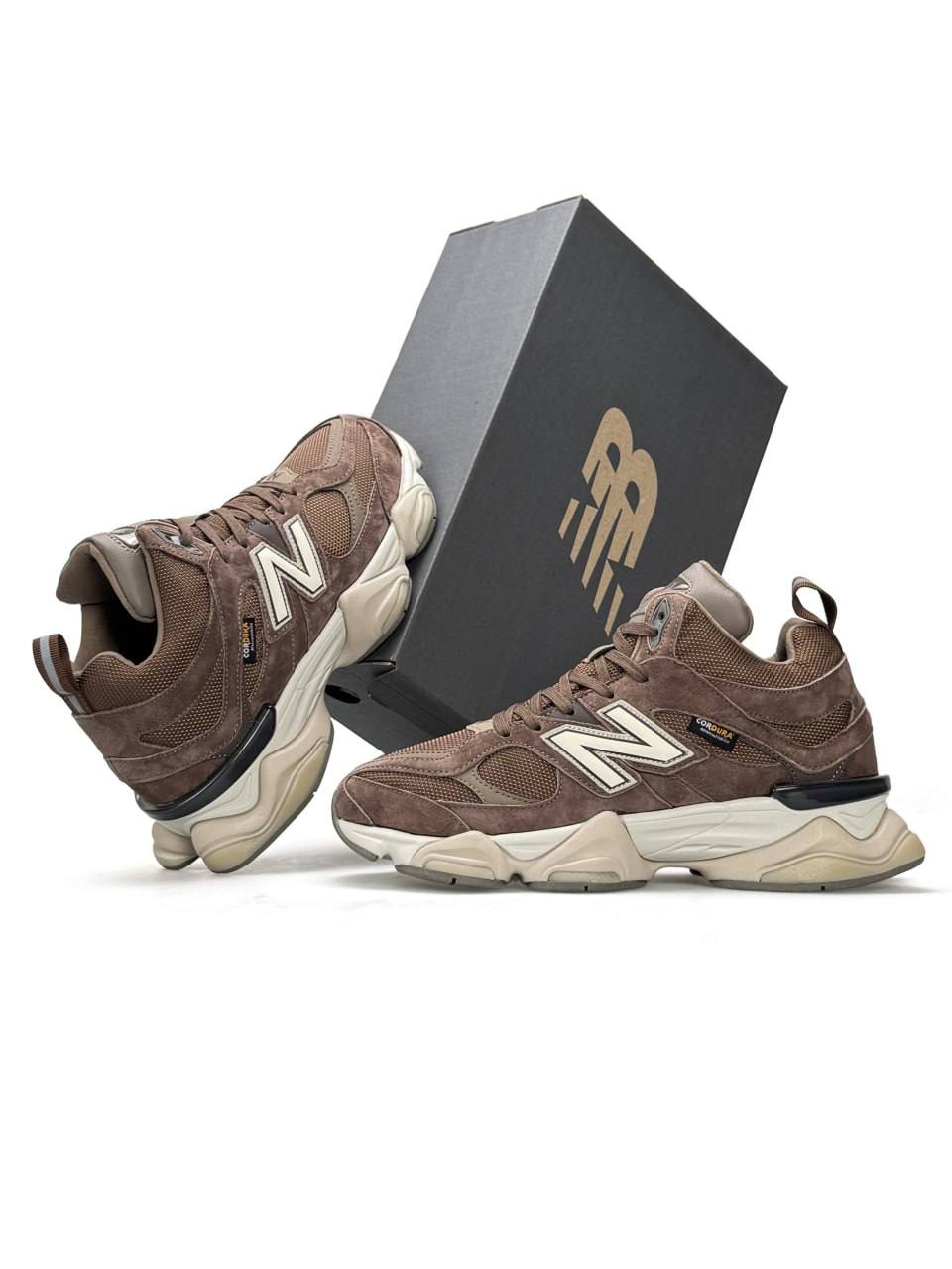New Balance 9060 Fur Brown Beige