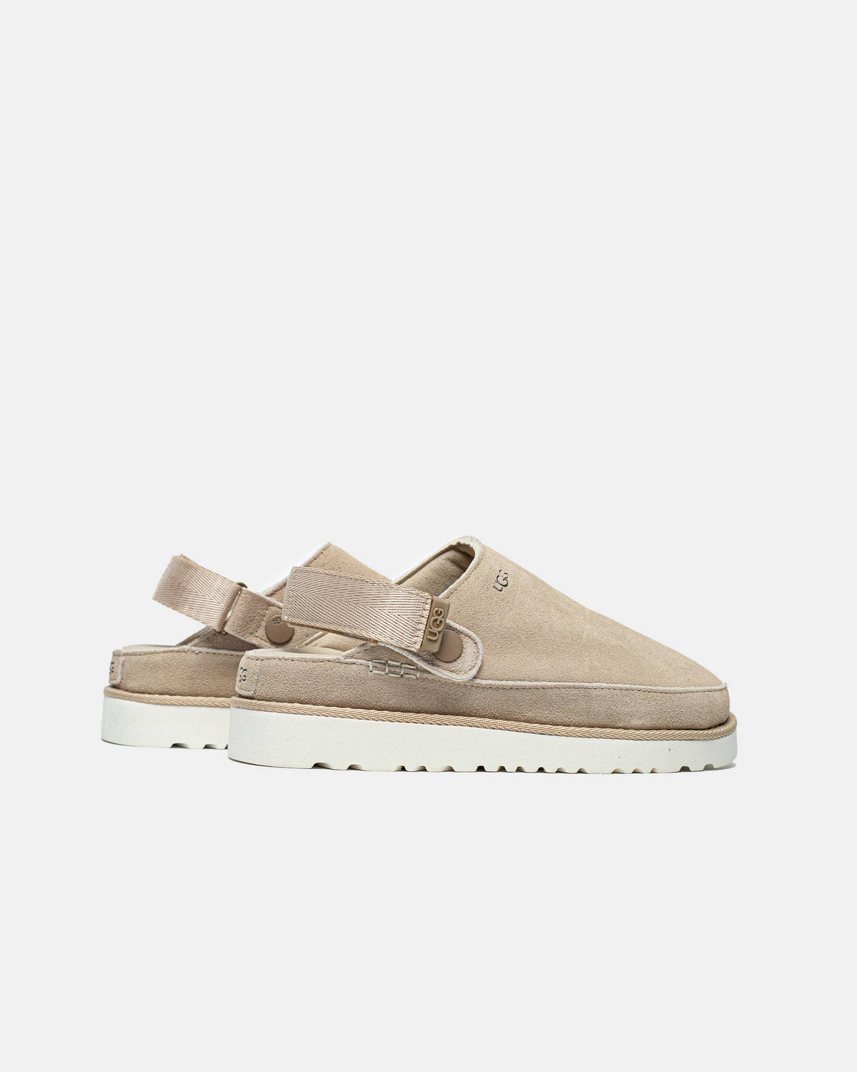 Ugg Goldenstar Clog Beige White