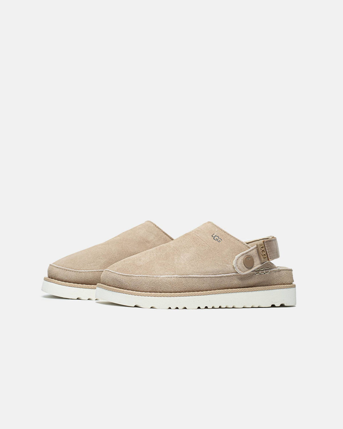 Ugg Goldenstar Clog Beige White