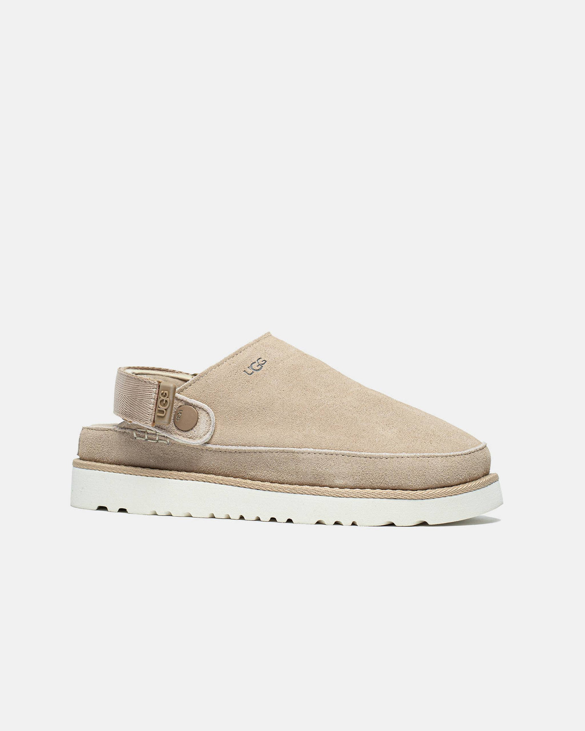 Ugg Goldenstar Clog Beige White
