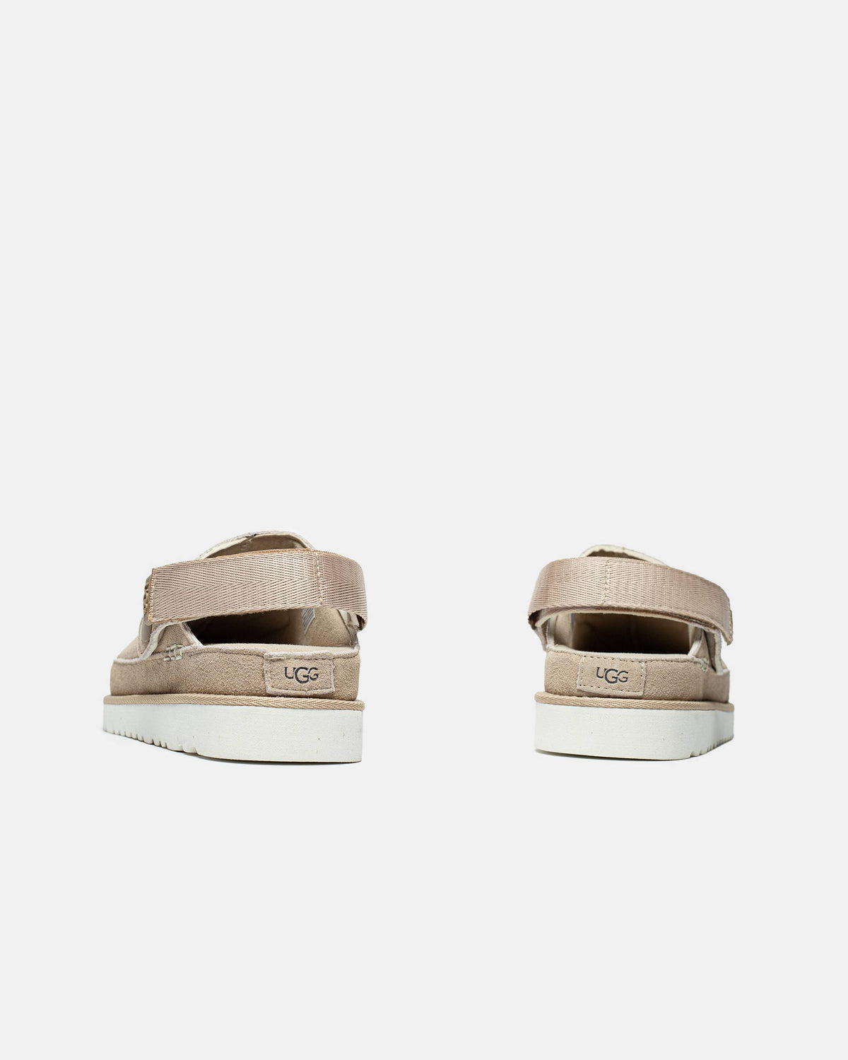 Ugg Goldenstar Clog Beige White