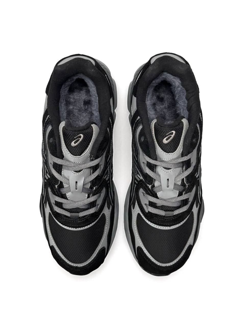 Asics Gel-NYC Fur Black Grey Metallic
