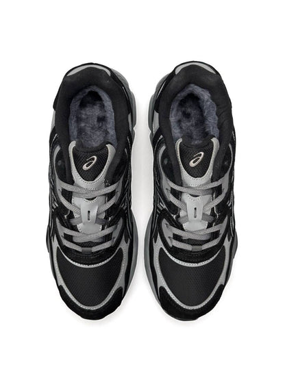 Asics Gel-NYC Fur Black Grey Metallic