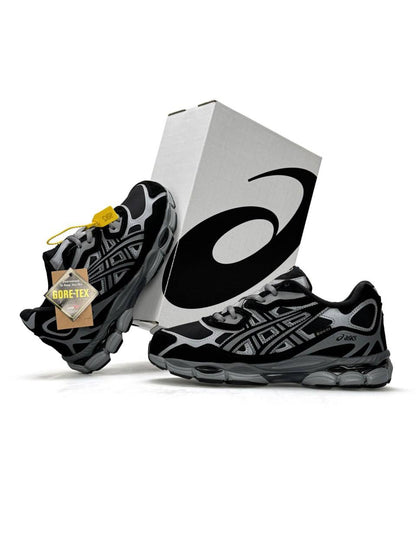 Asics Gel-NYC Fur Black Grey Metallic