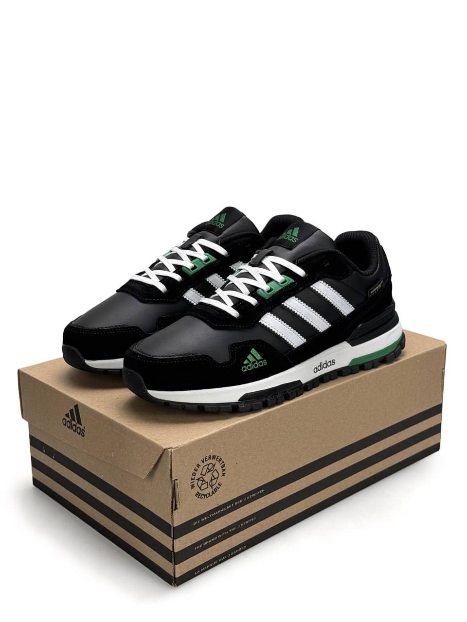 Adidas ZX 750 Black White Green