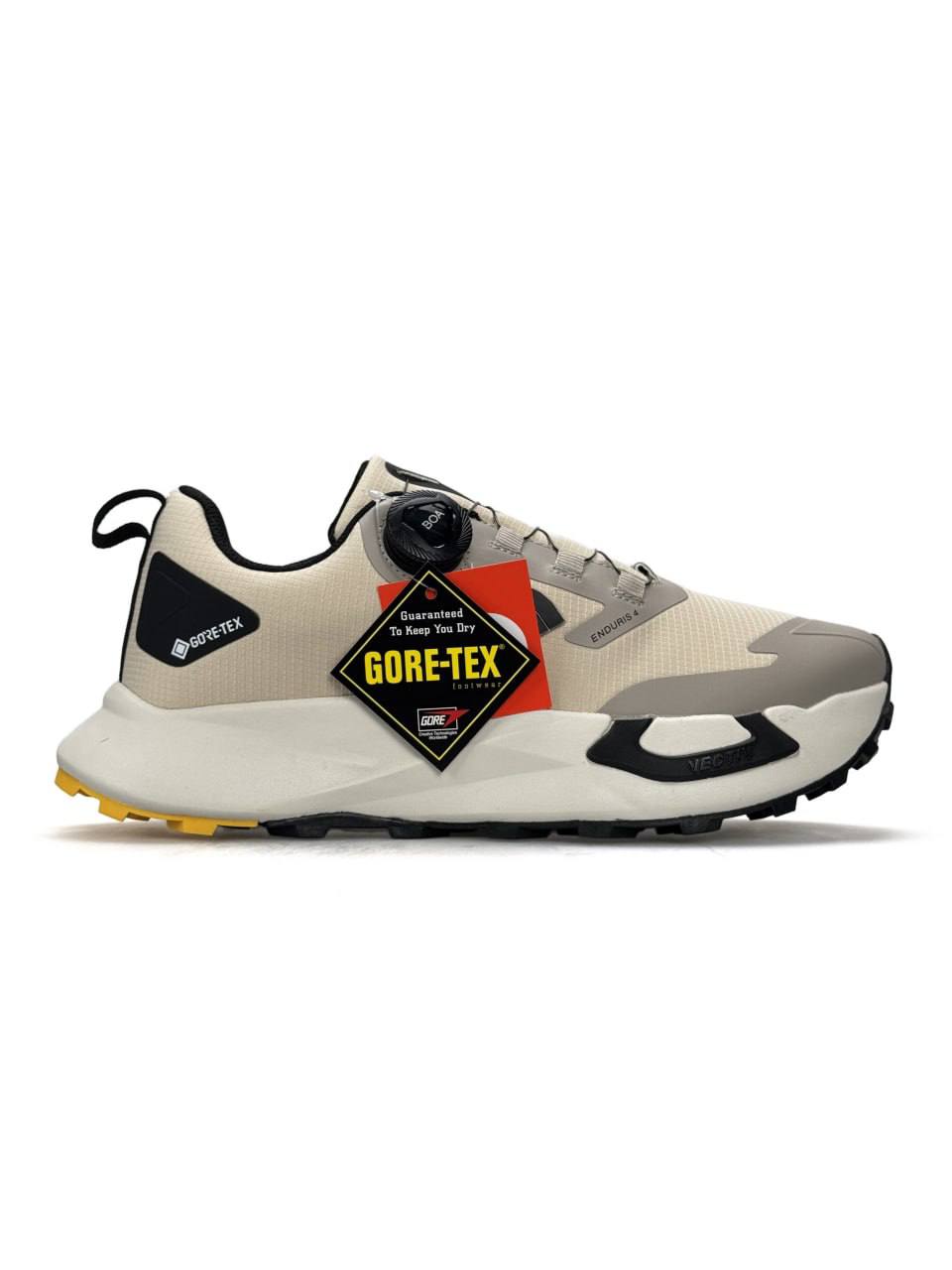 The North Face Vectiv Enduris 4 GTX Gore-Tex Beige Black