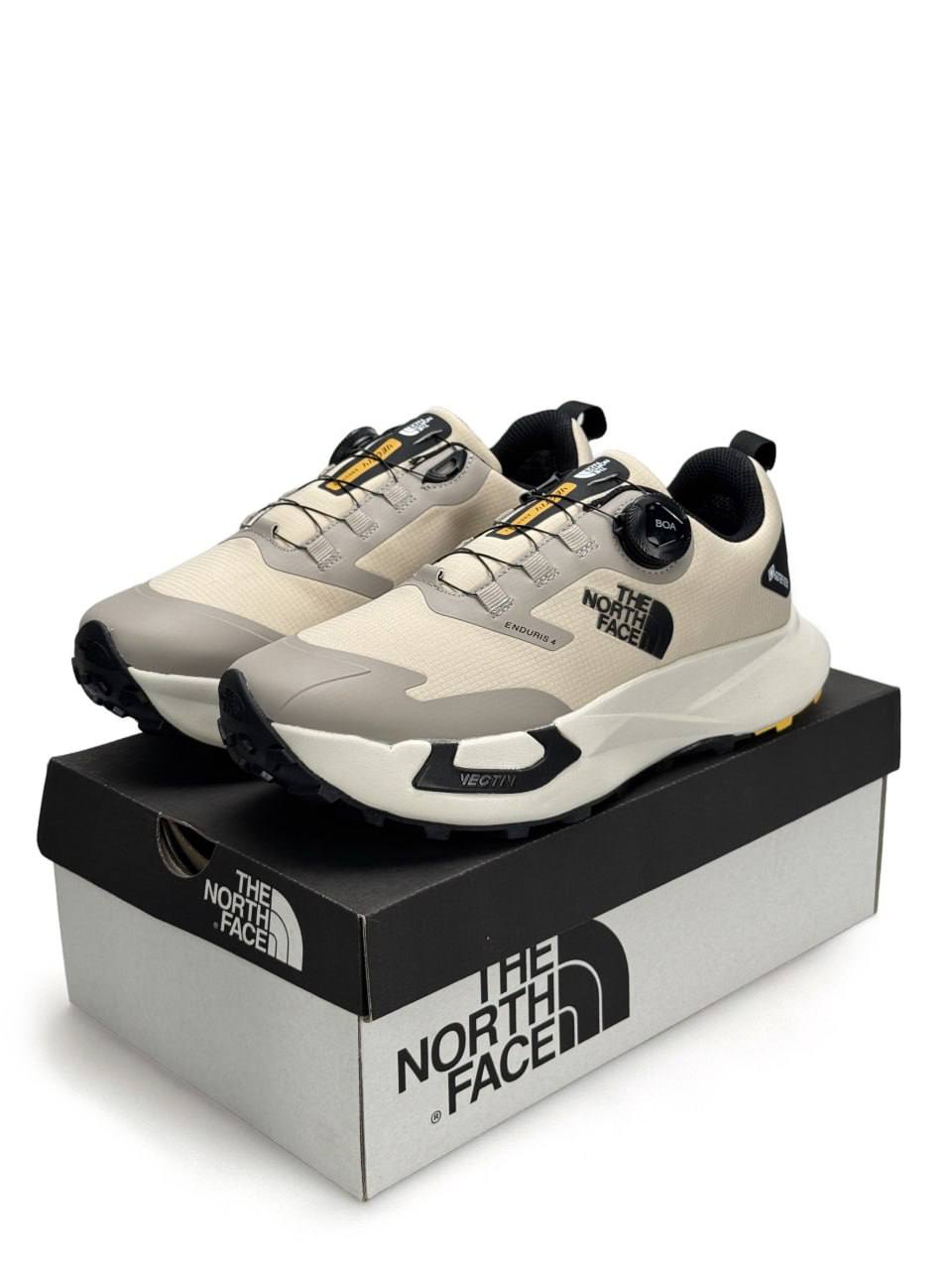 The North Face Vectiv Enduris 4 GTX Gore-Tex Beige Black