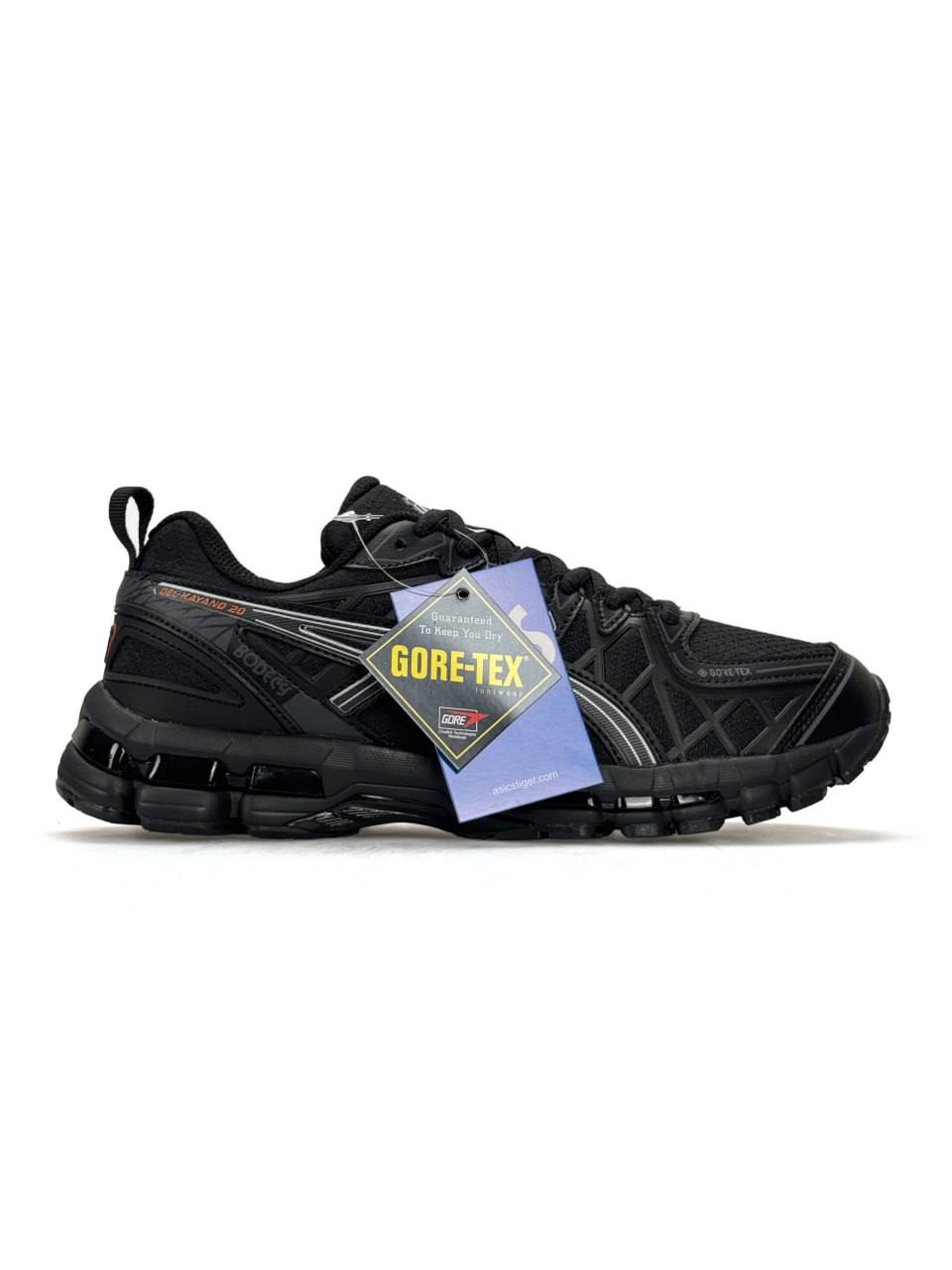 Asics Gel-Kayano 20 GTX Gore-Tex Black Orange
