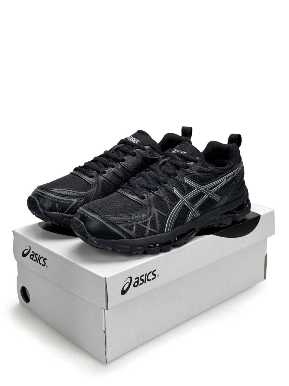 Asics Gel-Kayano 20 GTX Gore-Tex Black Orange