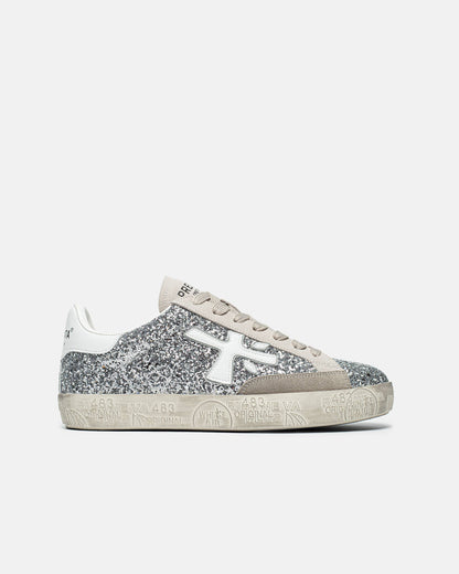 Premiata Stevend 6660 Glitter Silver White