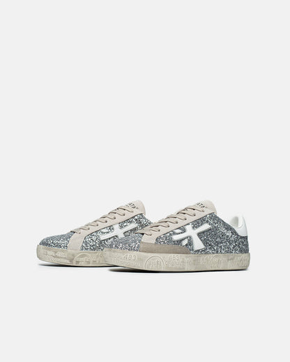 Premiata Stevend 6660 Glitter Silver White