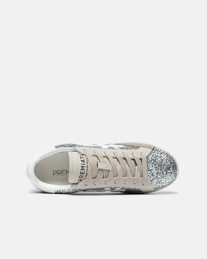 Premiata Stevend 6660 Glitter Silver White