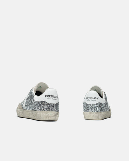 Premiata Stevend 6660 Glitter Silver White