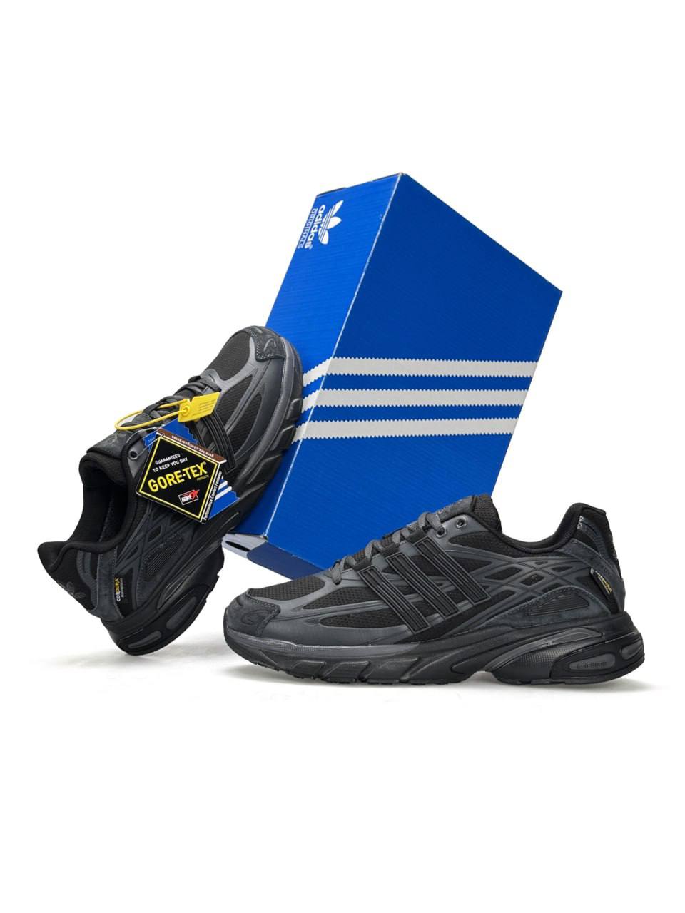 Adidas Adistar Cushion GTX Gore-Tex Bluish Grey Black