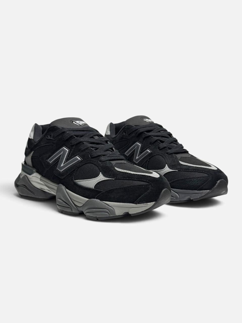 New Balance 9060 Gore-Tex Black Grey Big Size (великан)