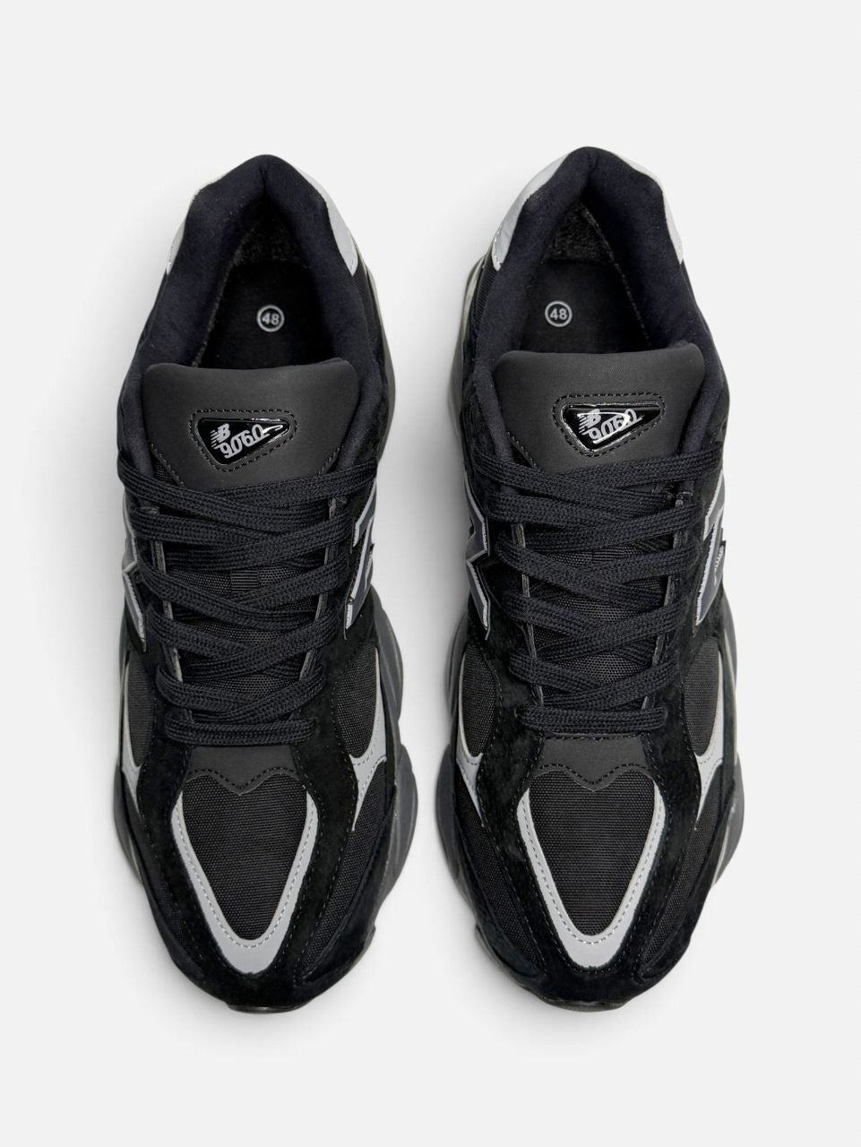 New Balance 9060 Gore-Tex Black Grey Big Size (великан)
