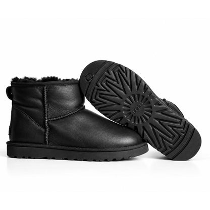 UGG Classic Mini Leather Black