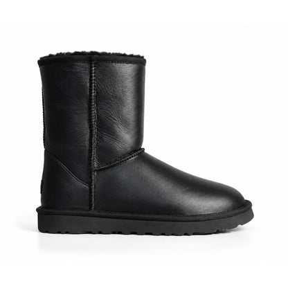 UGG Classic Short Leather Black
