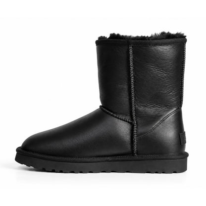 UGG Classic Short Leather Black