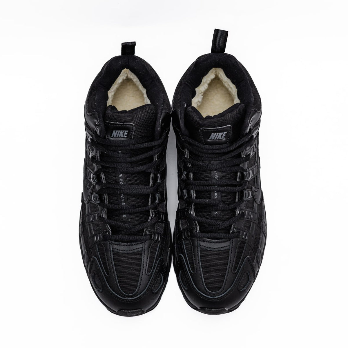 Nike P-6000 High Black Fur