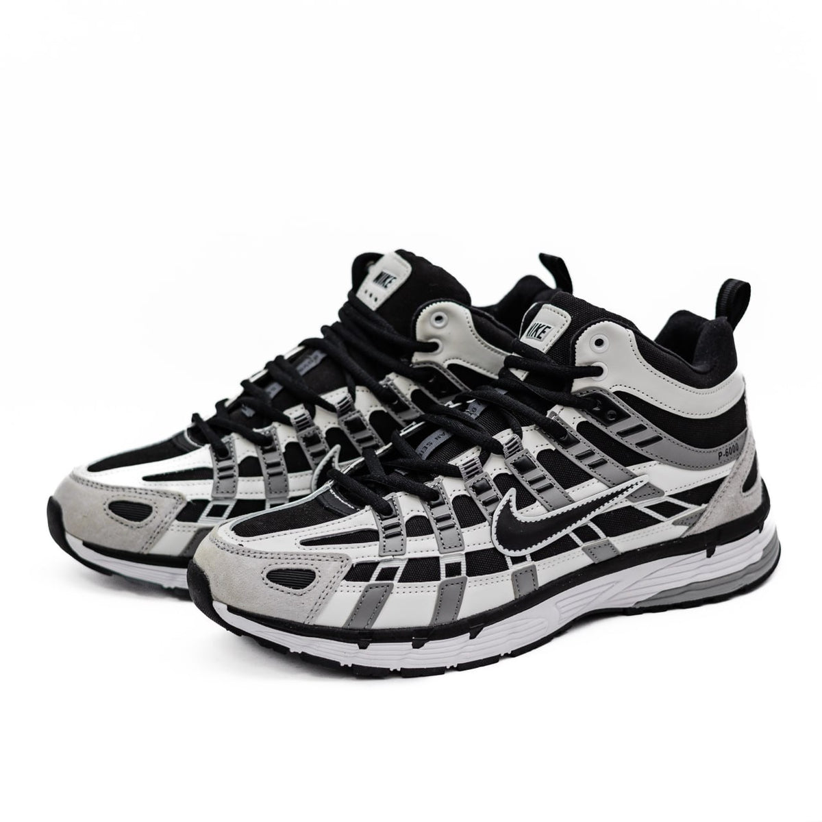 Nike P-6000 High Grey White Fur