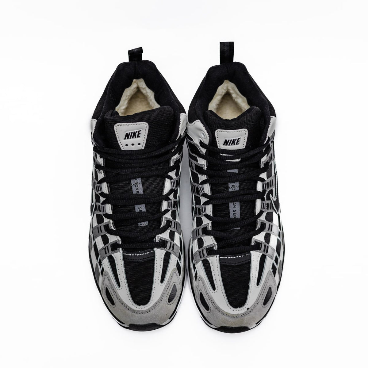 Nike P-6000 High Grey White Fur