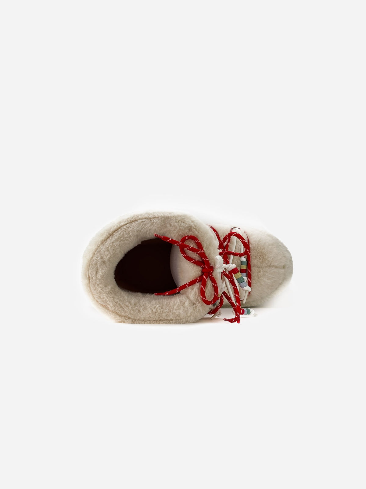 Moon Boot Icon Faux Fur Bead