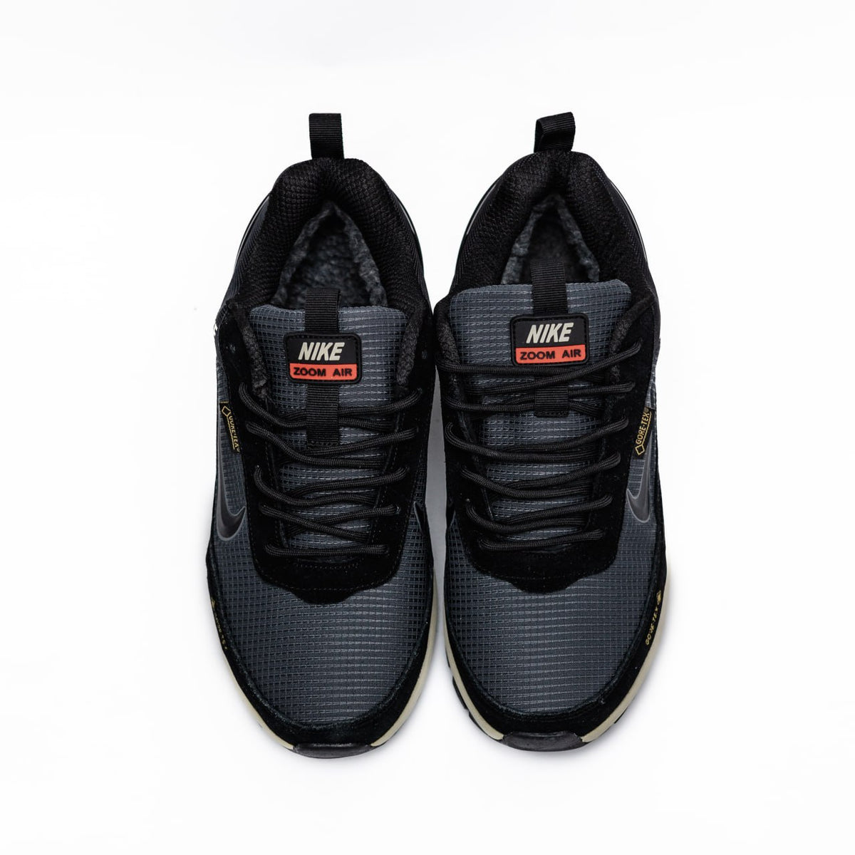 Nike Rivah Gore-Tex Low Black Grey Fur